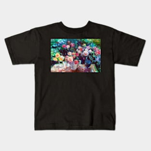 Still LIfe with Roses Kids T-Shirt